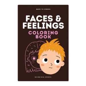 Emotion face coloring