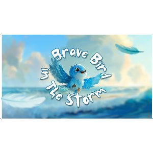 Brave Bird in the storm