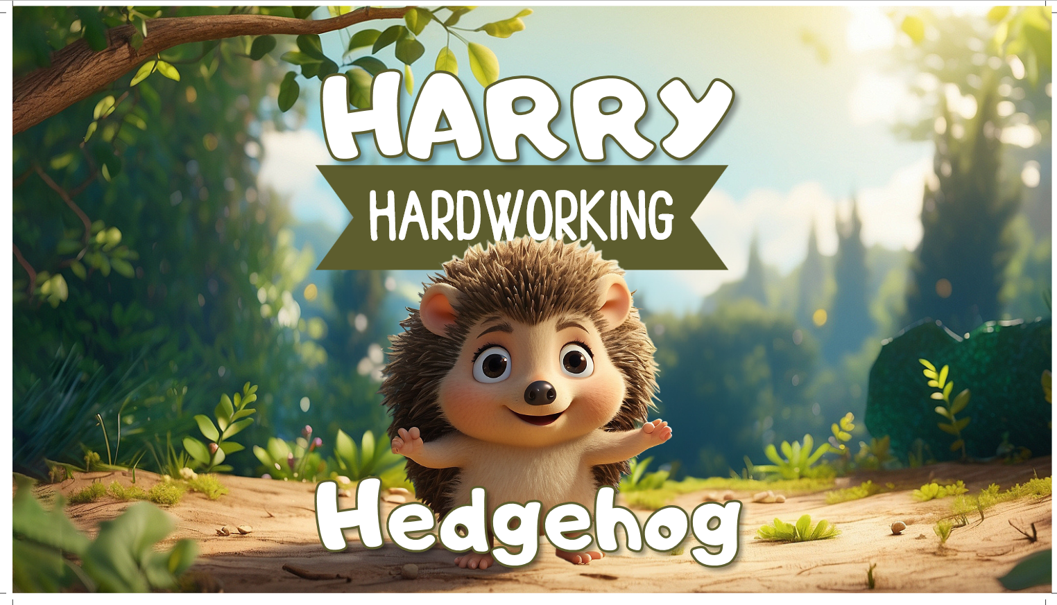 Harry the Hardworking Hedgehog