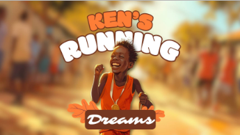 Ken's Running Dream – Children's Story Book About Determination and Chasing Your Goals
