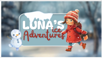 Luna's Ice Adventures – A Magical Winter Story Book for Kids