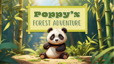Poppy's Forest Adventure – Children's Panda Story Book About Nature and Exploration