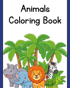 Animals Coloring & Learning Names