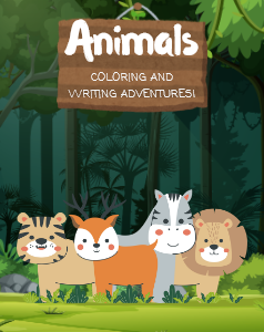 Animals COLORING with Alphabets