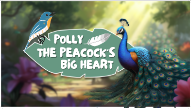 Polly the Peacock's Big Heart