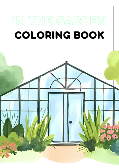 In the Garden Coloring Book – Butterflies, Flowers & Garden Fun for Kids Ages 3–7