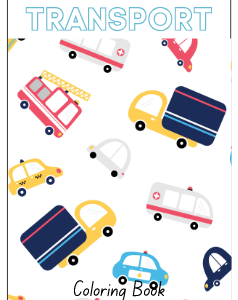 Transport coloring book