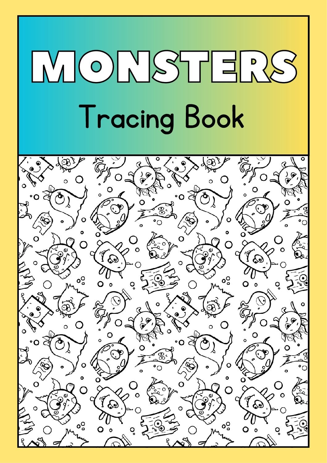Pet monster tracing book - Image 2