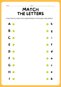free worksheets - match it