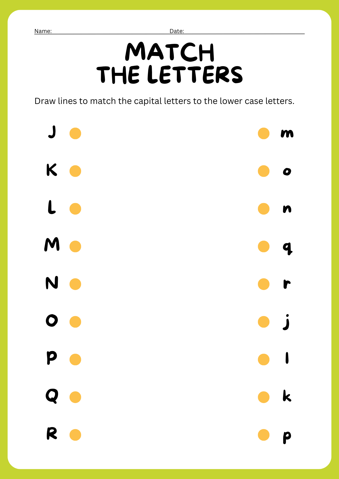 free worksheets - match it 2