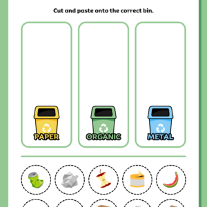 free worksheets-sort and recycle3